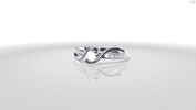 3D Ring Konfigurator, Diamantring, viele Steine, silber