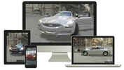 3D Auto Konfigurator, Virtuelle Messe / Virtueller Showroom - Collage, Felgen