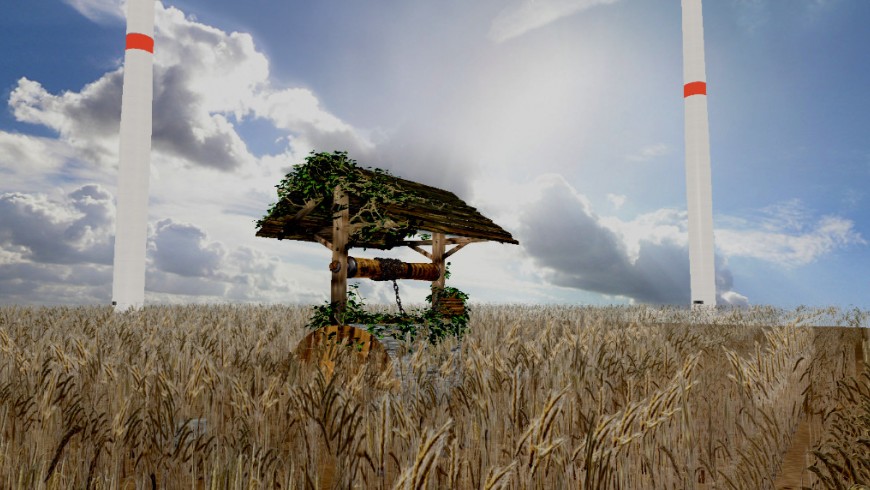 Virtueller Rundgang - Windfarm - interaktive 3D Online Simulation mit TRImachine
