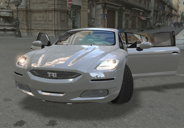 Interactive 3D car configurator